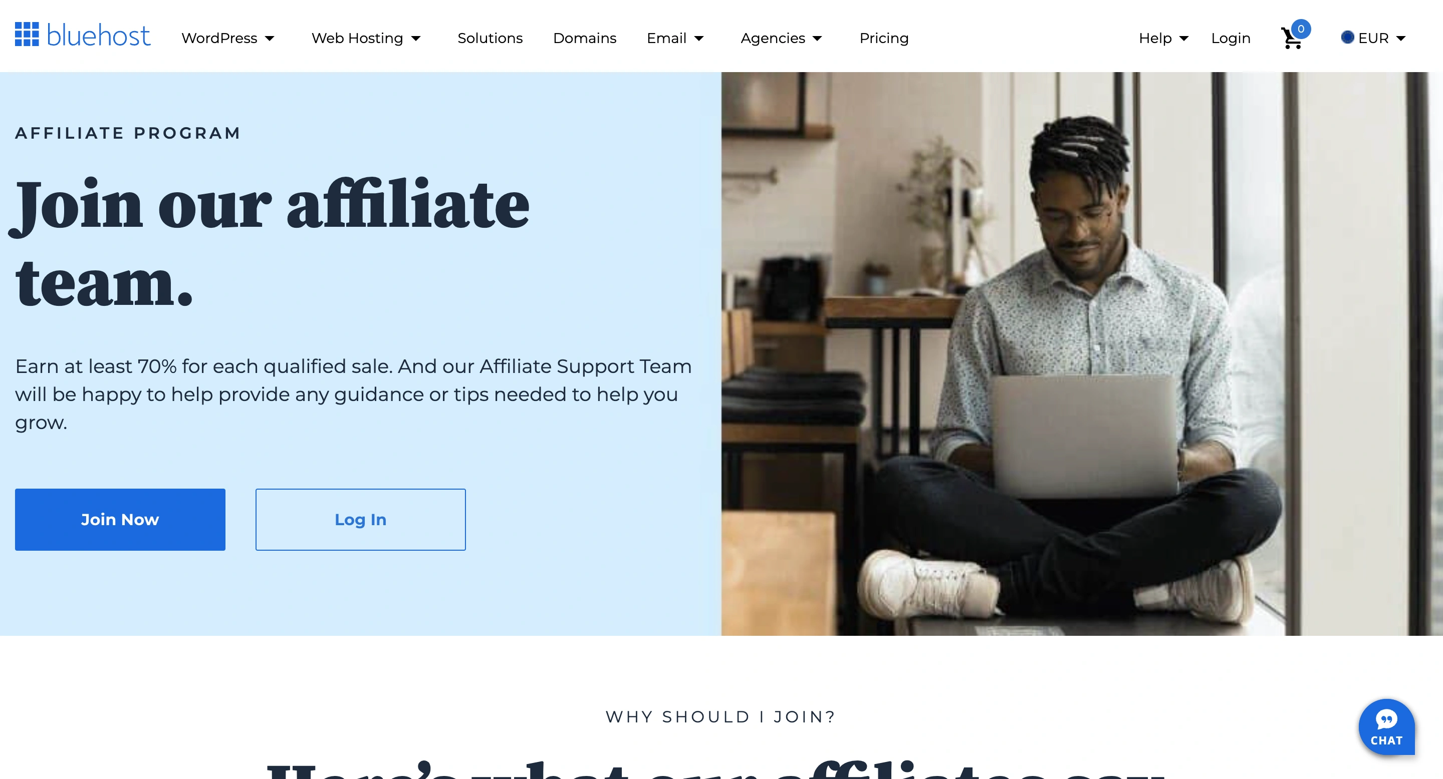 Bluehost Affiliate-Programm