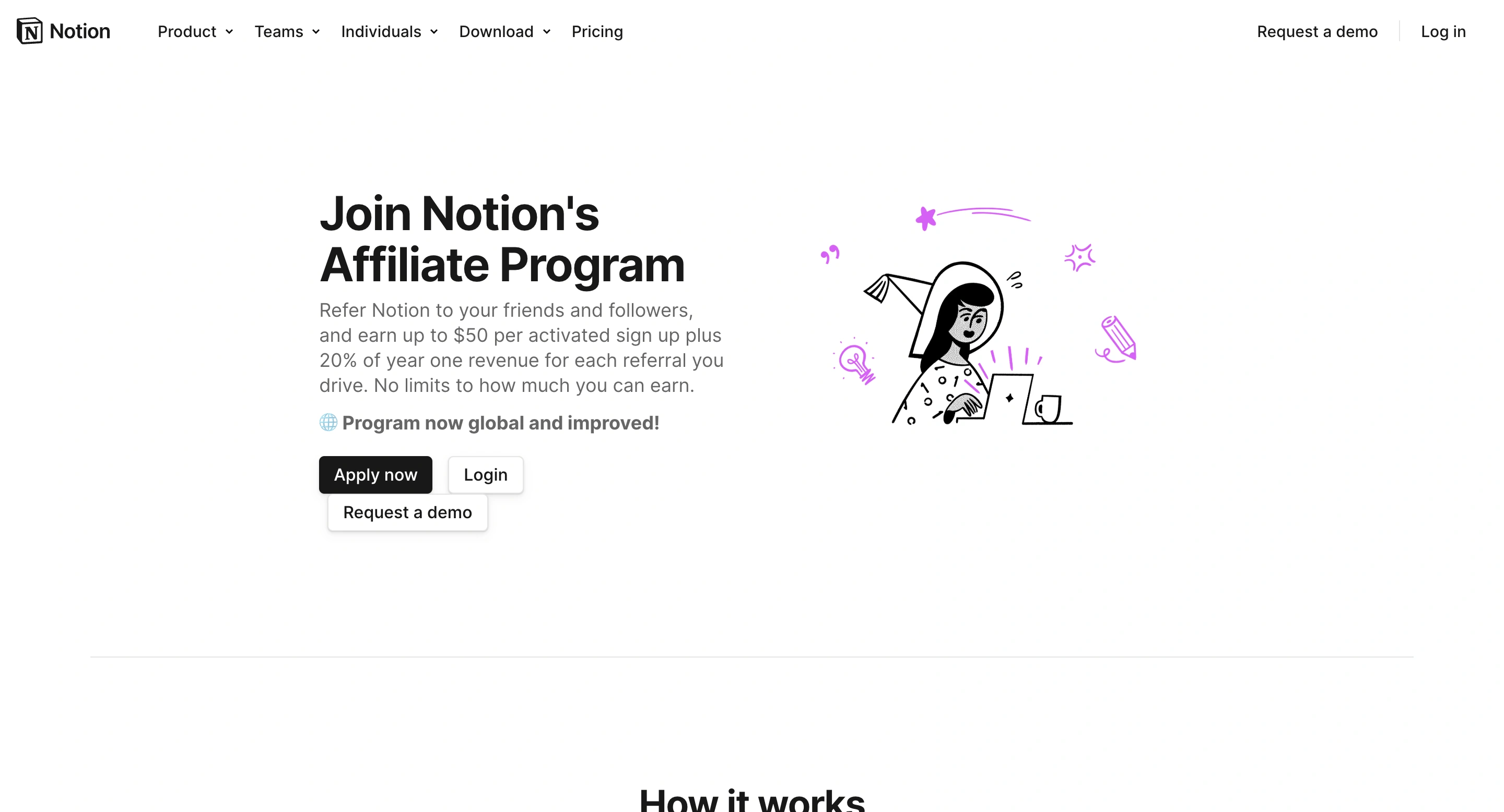 Notion Affiliate-Programm