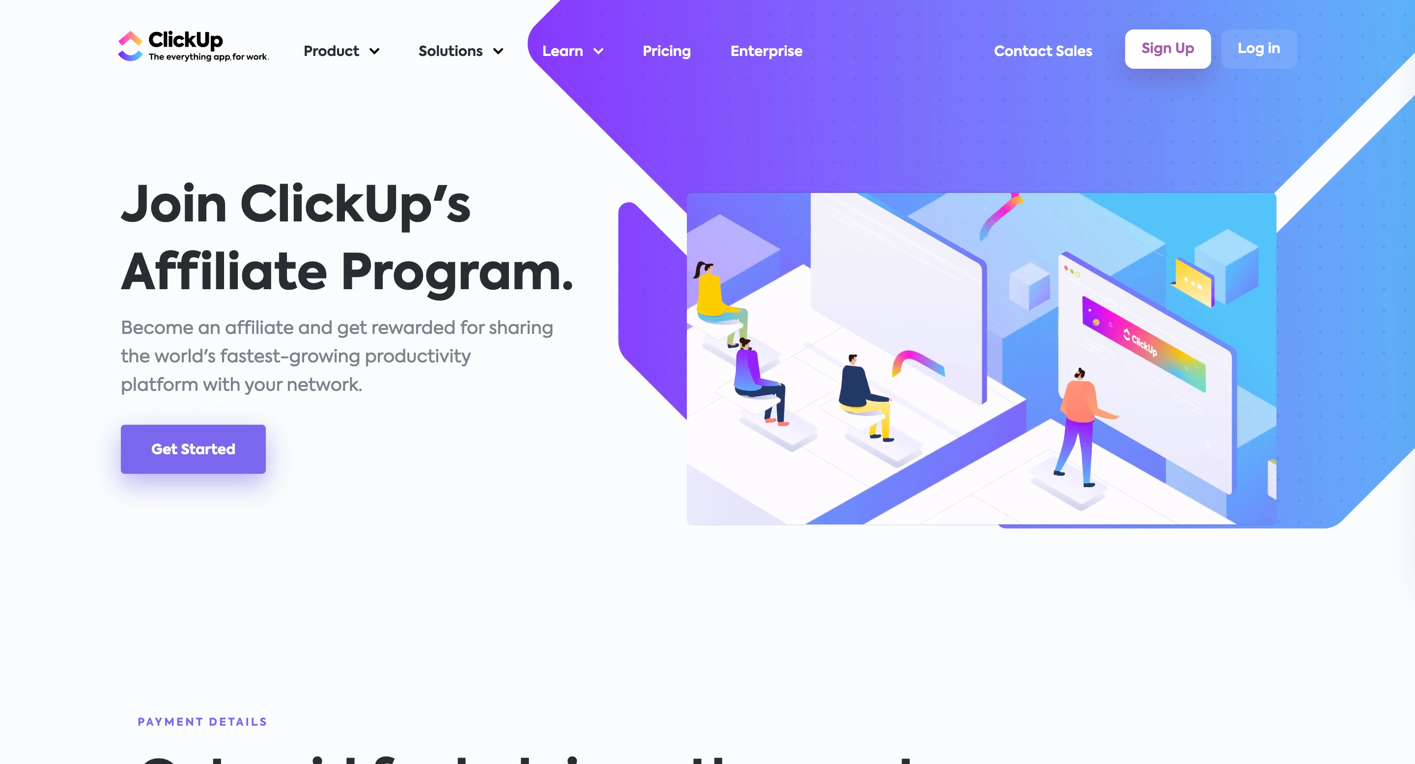 ClickUp Affiliate-Programm