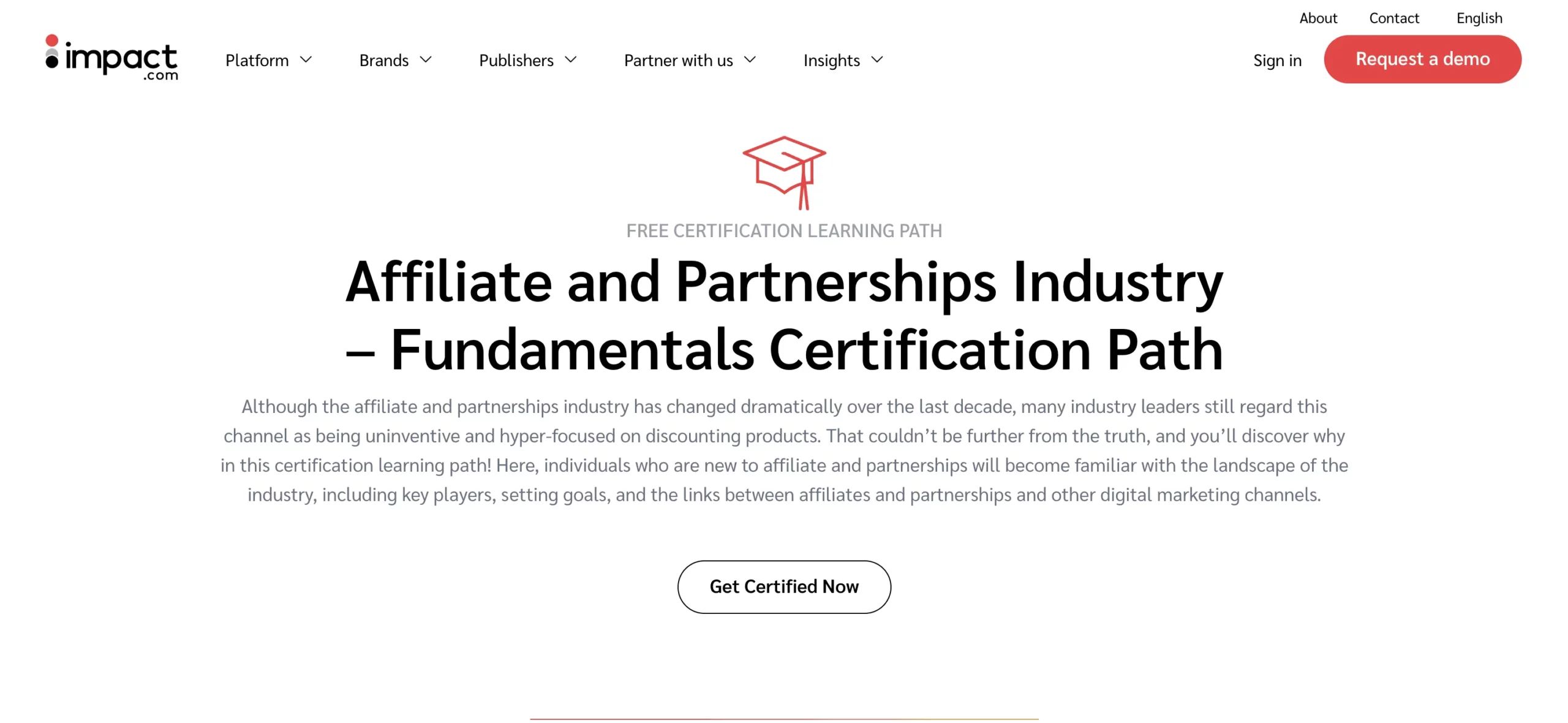 Grundlagen der Affiliate- und Partnerschaftsbranche von Impact