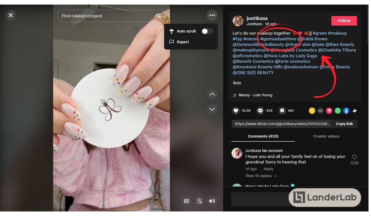 UGC verzamelen met hashtags