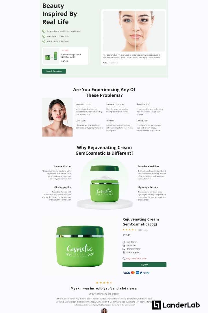 Produkt-Landingpages