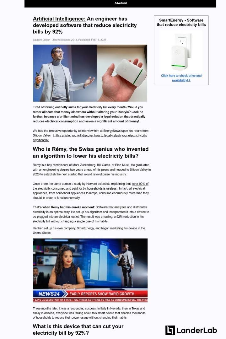 Advertorial-Landingpage