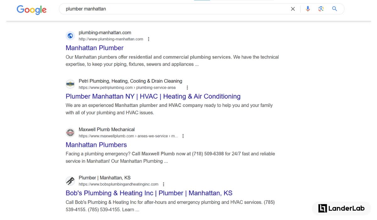 SEO Tukang Ledeng Manhattan