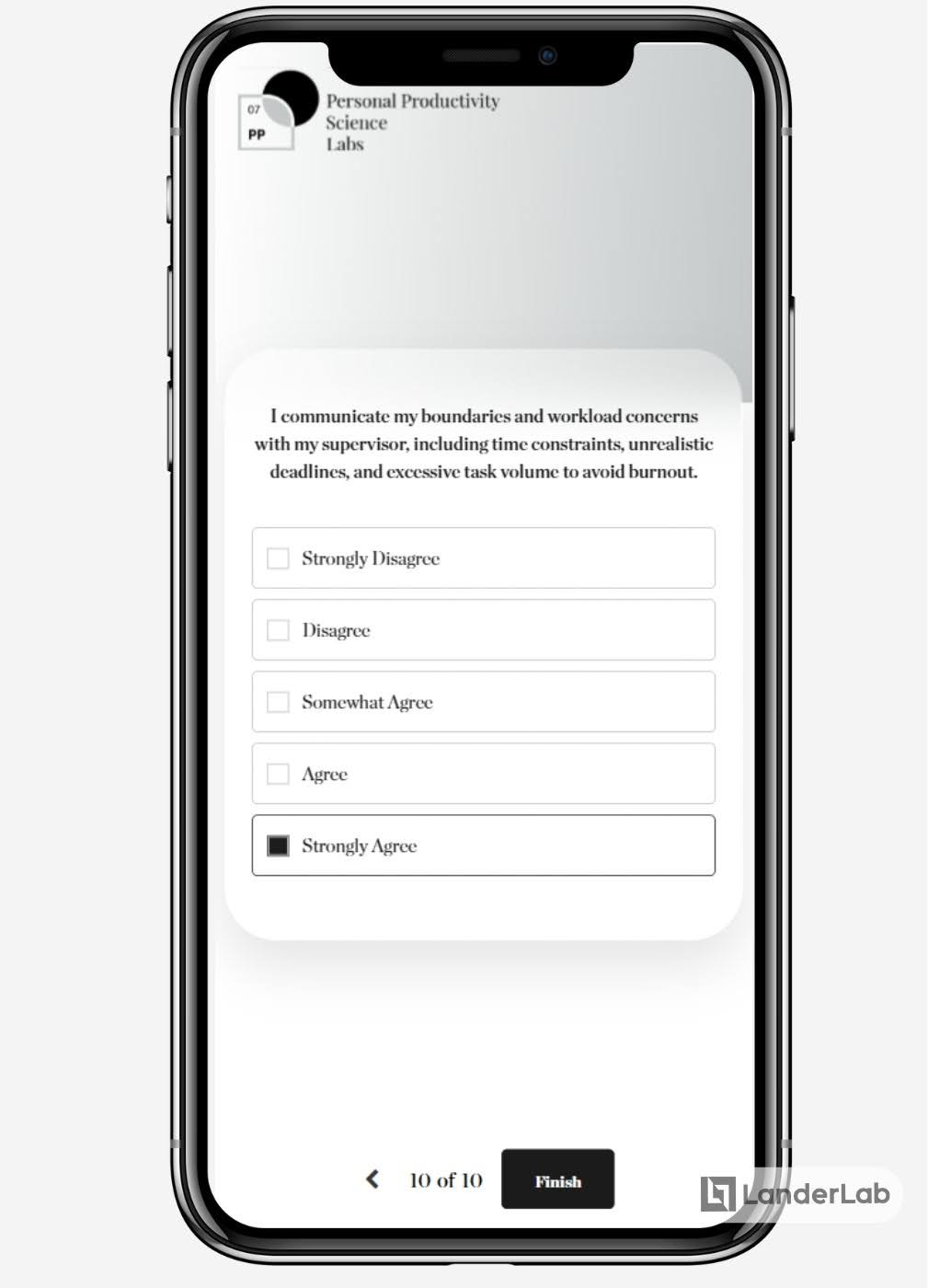 svara på ett quiz i mobilen