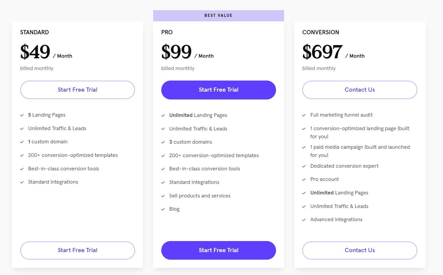 leadpages priser