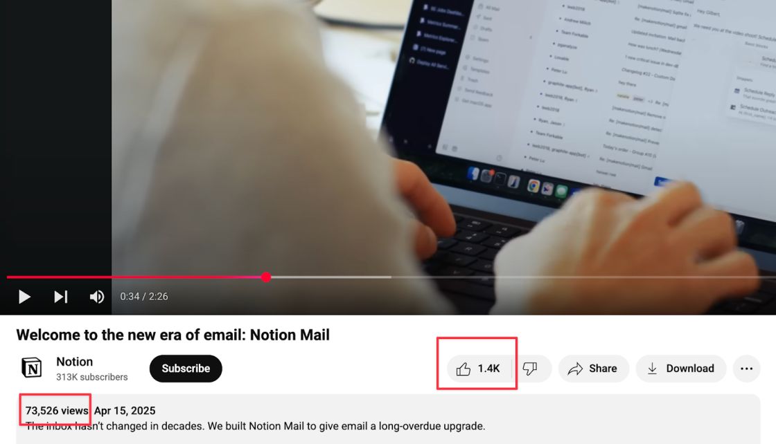 Beispiel für Video-Marketing