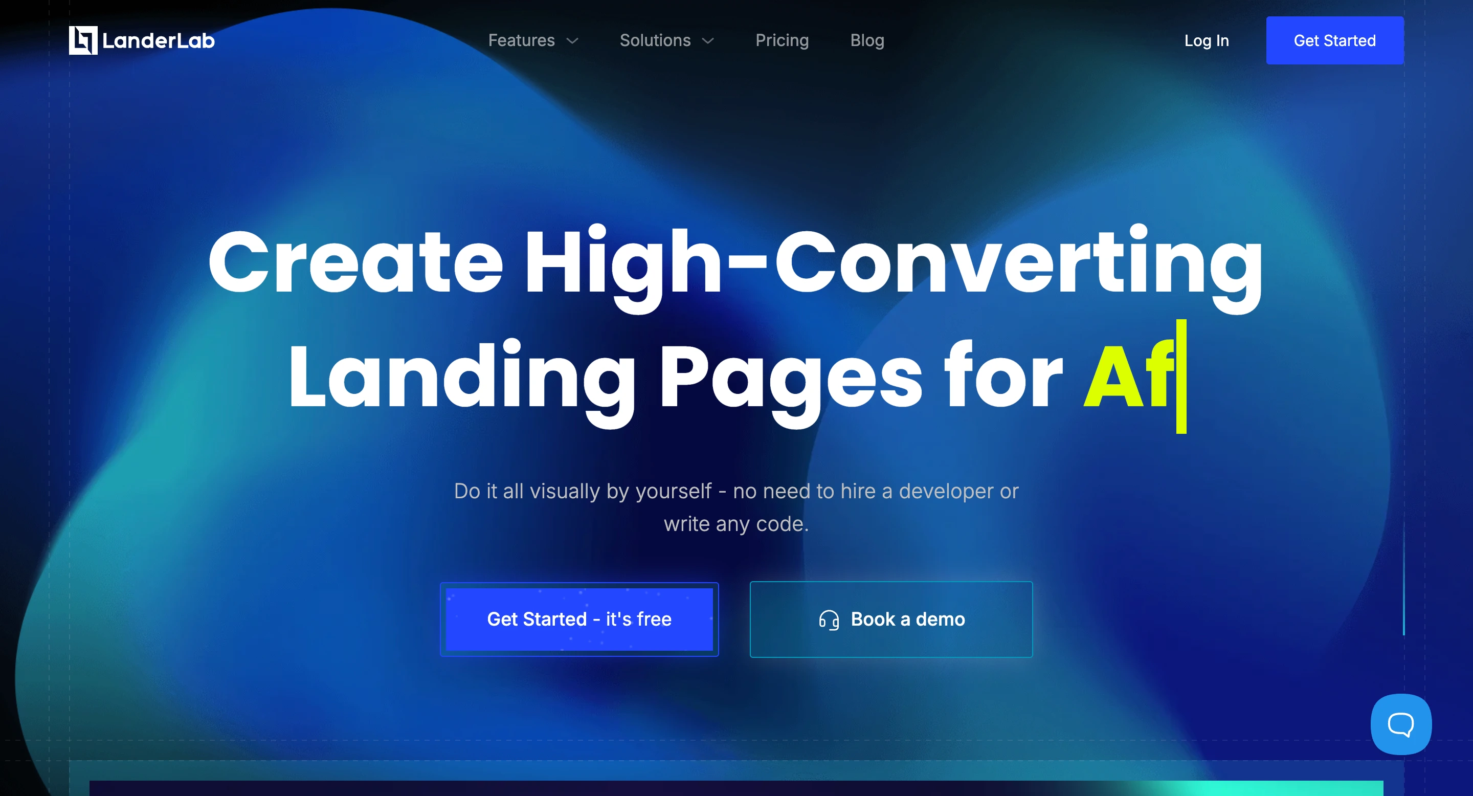 landing page lead generation