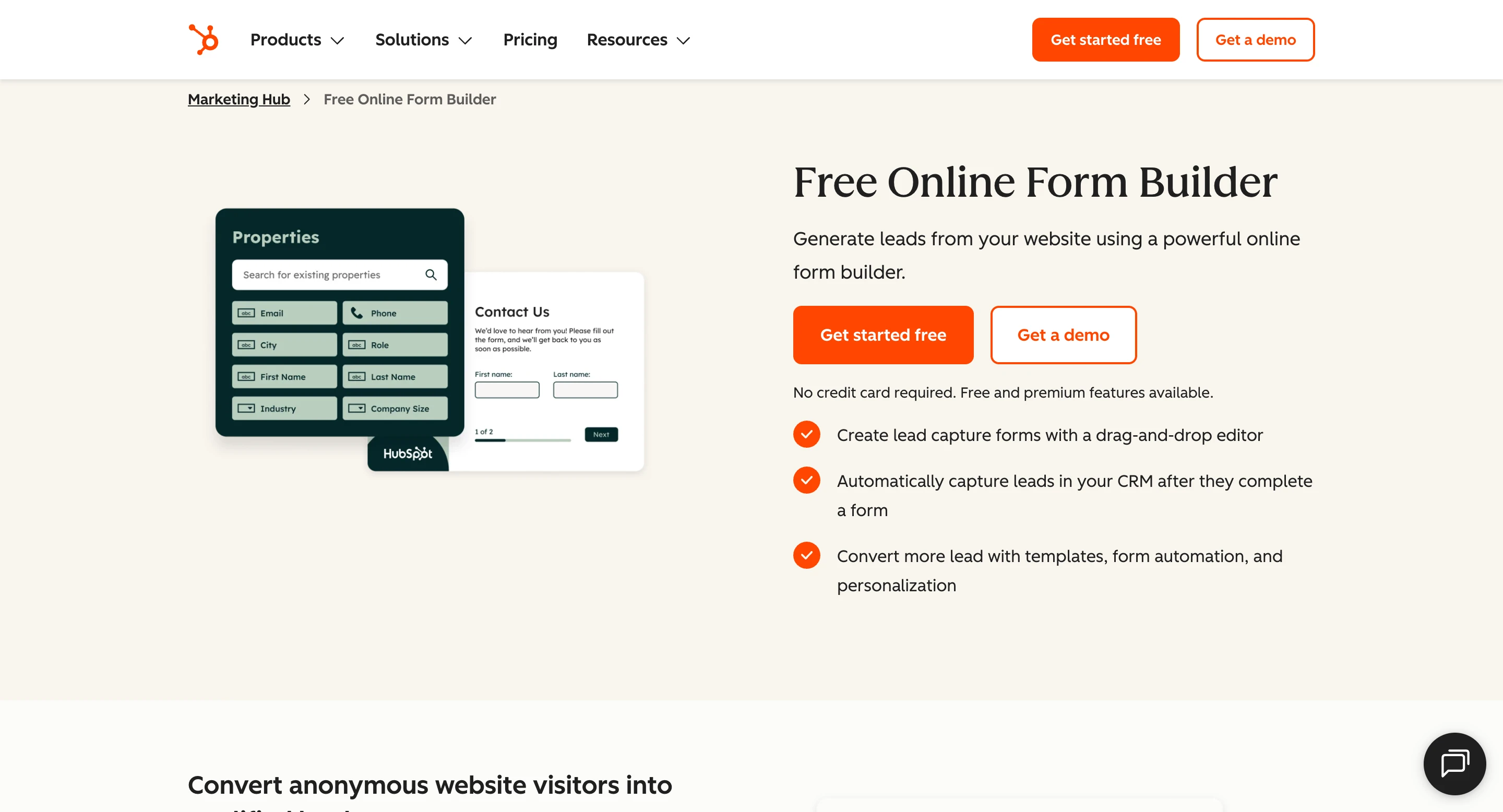 HubSpot Forms