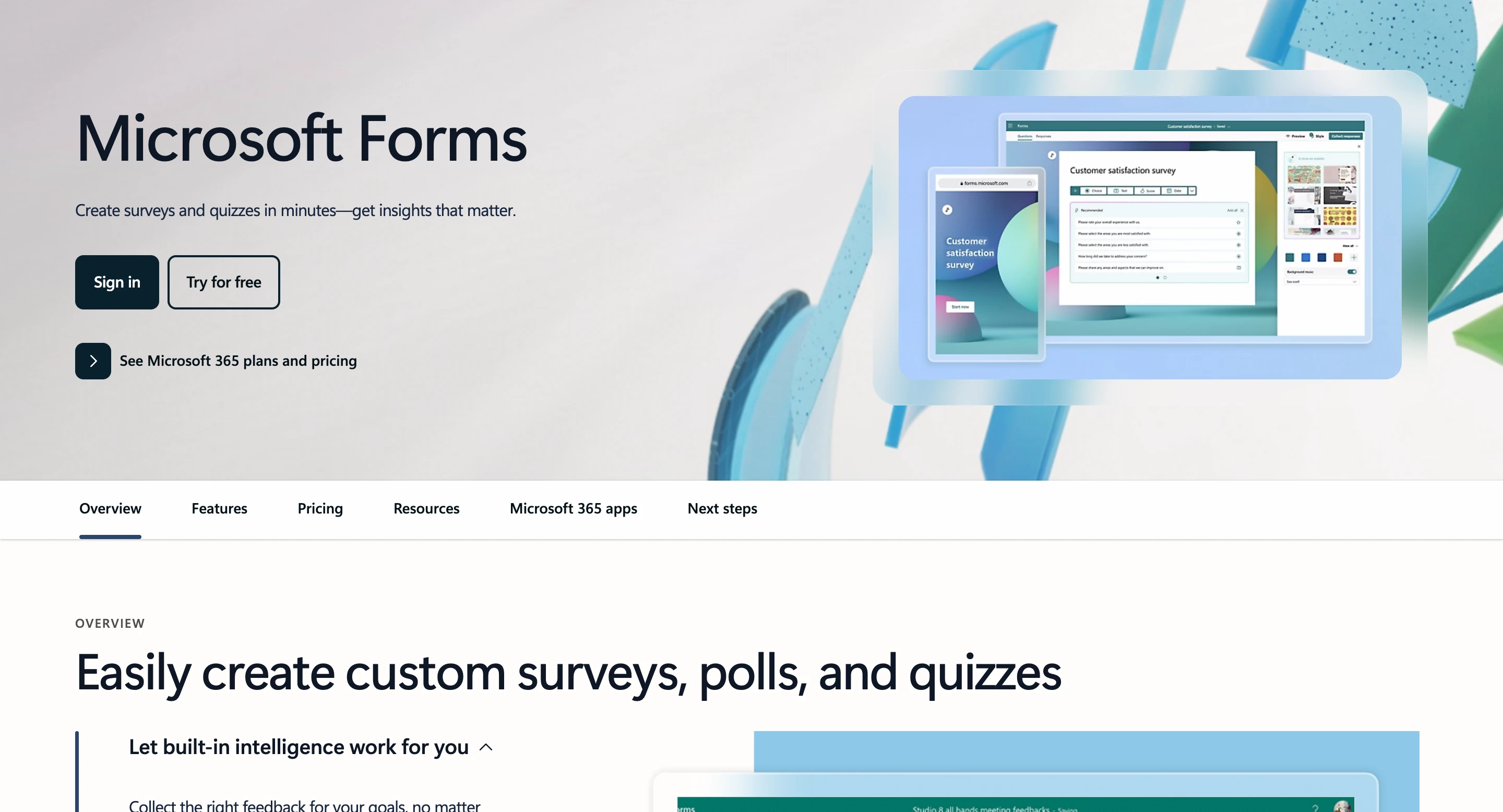 Microsoft Forms