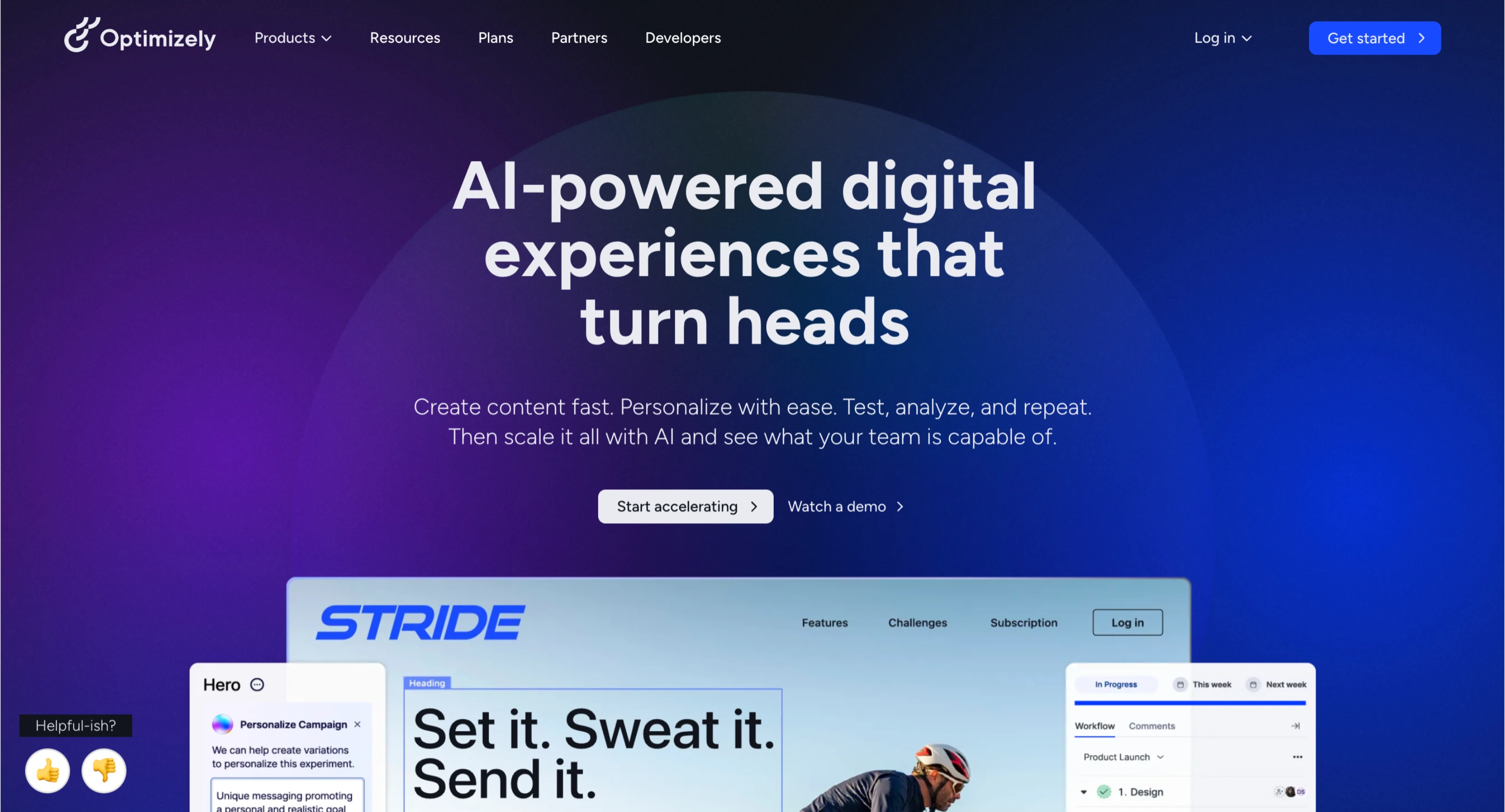 Optimizely enterprise experimentation and feature testing platform